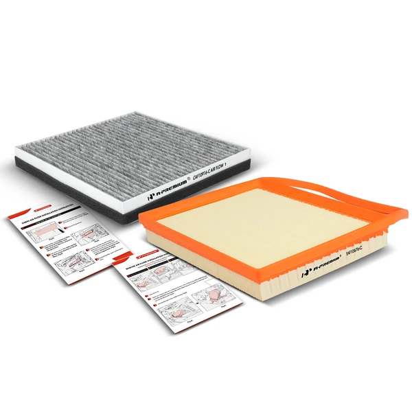 Engine & Activated Carbon Cabin Air Filter for BMW Z4 2009-2016 3.0L Turbocharged