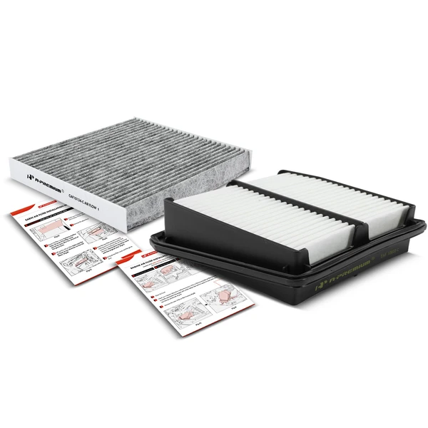 Engine & Activated Carbon Cabin Air Filter for 2009-2014 Acura TSX