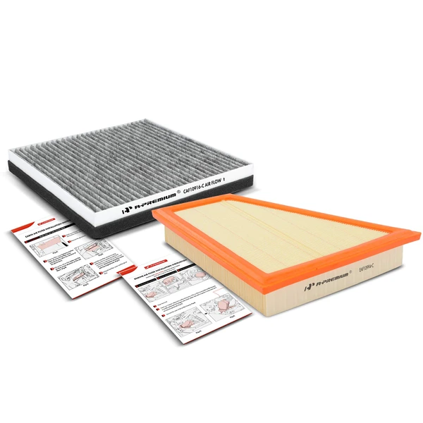 Engine & Activated Carbon Cabin Air Filter for BMW Z4 2011-2016 2.0L 3.0L