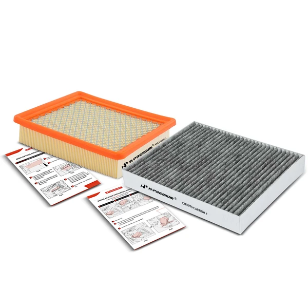Engine & Activated Carbon Cabin Air Filter for Chevrolet Volt Cadillac ELR