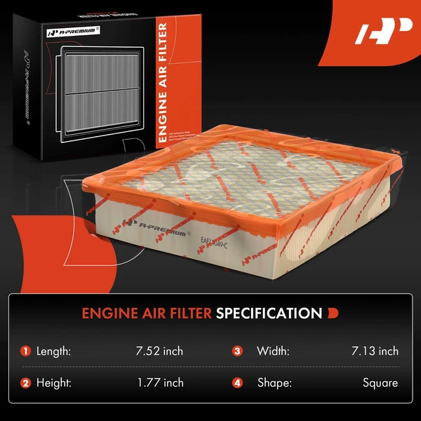 Engine & Activated Carbon Cabin Air Filter for Chevrolet Volt Cadillac ELR