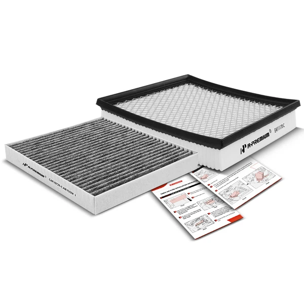 Engine & Activated Carbon Cabin Air Filter for 2011-2014 Dodge Avenger