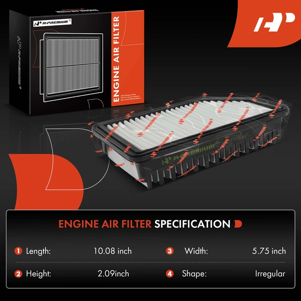 Engine & Activated Carbon Cabin Air Filter for Hyundai Accent Veloster Kia Rio