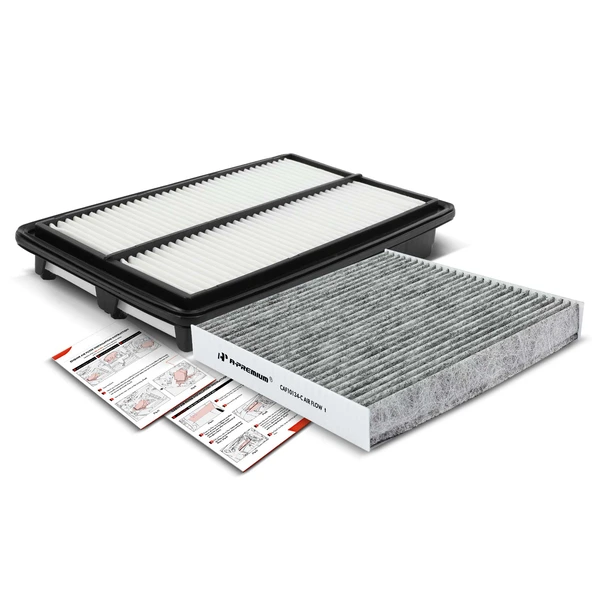 Engine & Activated Carbon Cabin Air Filter for 2013-2017 Honda Accord