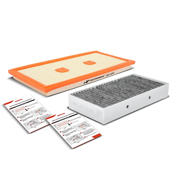 Engine & Activated Carbon Cabin Air Filter for Mercedes-Benz GLE350 ML350