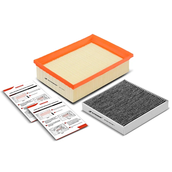 Engine & Activated Carbon Cabin Air Filter for 2015-2020 2022-2023 Audi S3