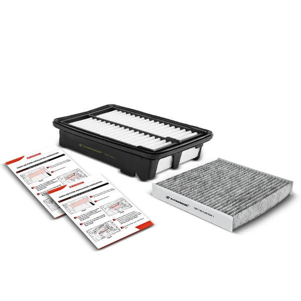 Engine & Activated Carbon Cabin Air Filter for 2015-2020 Honda Fit