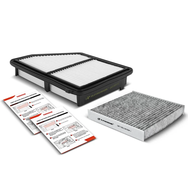 Engine & Activated Carbon Cabin Air Filter for 2016-2022 Honda Civic