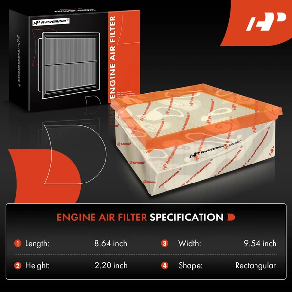 Engine & Activated Carbon Cabin Air Filter for Ford EcoSport 2018-2022 1.0L 2.0L