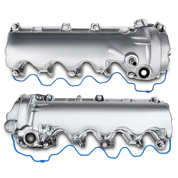 2 Pcs Left & Right Engine Valve Cover with Gasket & Bolts for 2005-2014 Ford Expedition