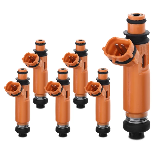 6-Pc Fuel Injector 2-Blade Terminal A-Premium APFI083