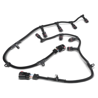 2 Pcs Driver & Passenger Glow Plug Wiring Harness