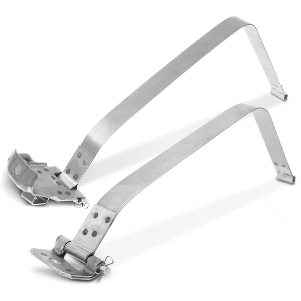 2 Pcs Front & Rear Fuel Tank Strap for 2001-2003 Toyota Tacoma