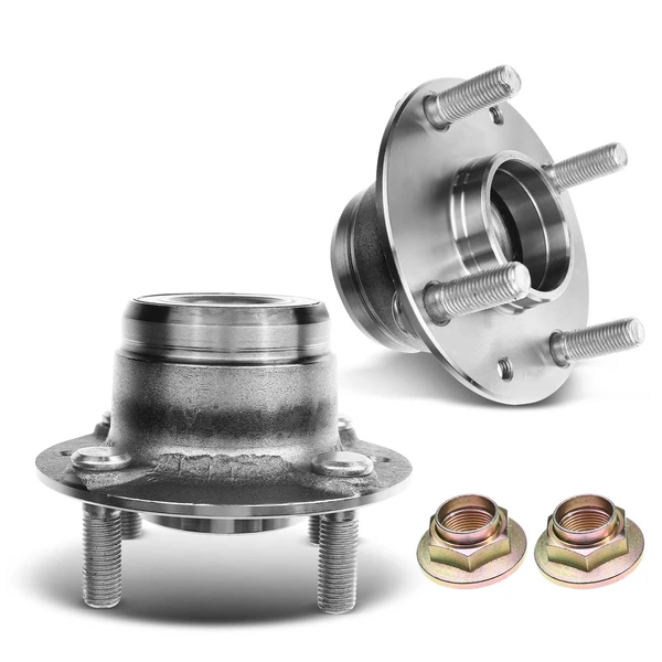 2 Pcs Rear Wheel Bearing & Hub Assembly for Kia Sephia 94-01 Spectra 00-04