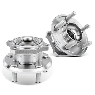 2 Pcs Rear Wheel Bearing & Hub Assembly