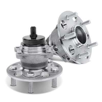 2 Pcs Rear Wheel Bearing & Hub Assembly