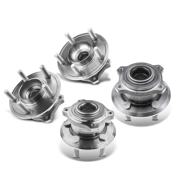 4 Pcs Front & Rear Wheel Bearing & Hub Assembly for 2015-2023 Dodge Charger