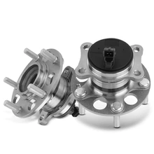 2 Pcs Rear Wheel Bearing & Hub Assembly