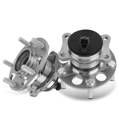 2 Pcs Rear Wheel Bearing & Hub Assembly