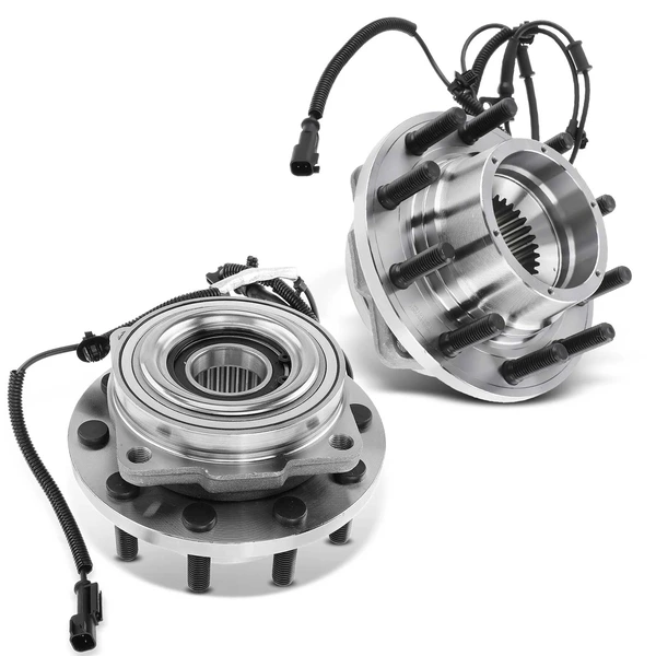 2 Pcs Front Wheel Hub Bearing Assembly for 2017-2020 Ford F-450 Super Duty
