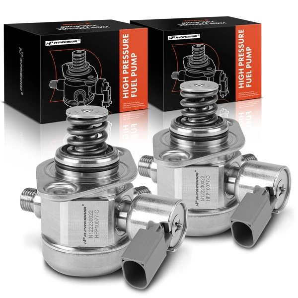 2 Pcs Left & Right High Pressure Fuel Pump for 2011-2013 BMW 550i xDrive