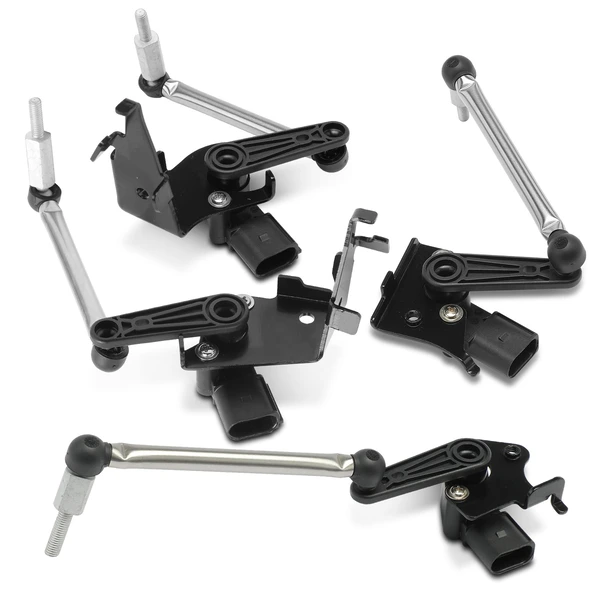 4 Pcs Front & Rear Headlight Level Sensor for Audi A4 2017-2020 A5 Quattro S4 S5