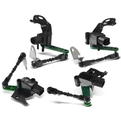 4 Pcs Front & Rear Headlight Level Sensor