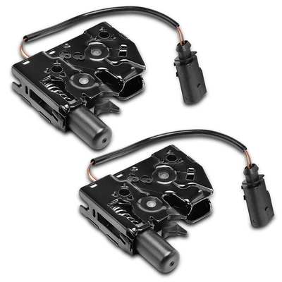 2 Pcs Front Hood Latch Lock