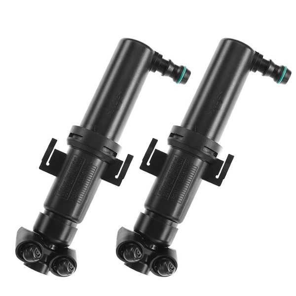 2 Pcs Front Headlight Washer Nozzles for 2009-2012 Audi Q5