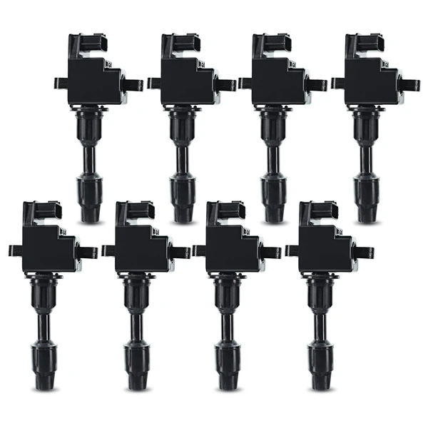 A Set of 8-Pc Ignition Coil 3-Blade Terminal Rectangular A-Premium IC0193