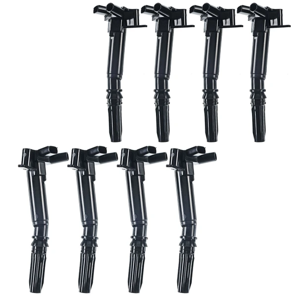 A Set of 8-Pc Ignition Coil 2-Blade Terminal Rectangular A-Premium APIC0391