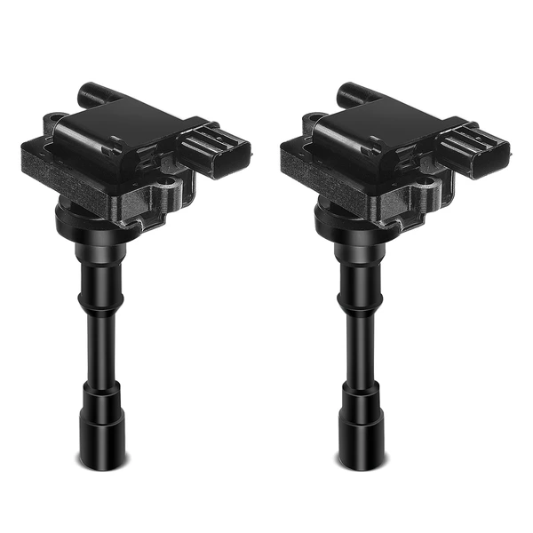 A Set of 2-Pc Ignition Coil 3-Blade Terminal Rectangular, Square A-Premium APIC0390