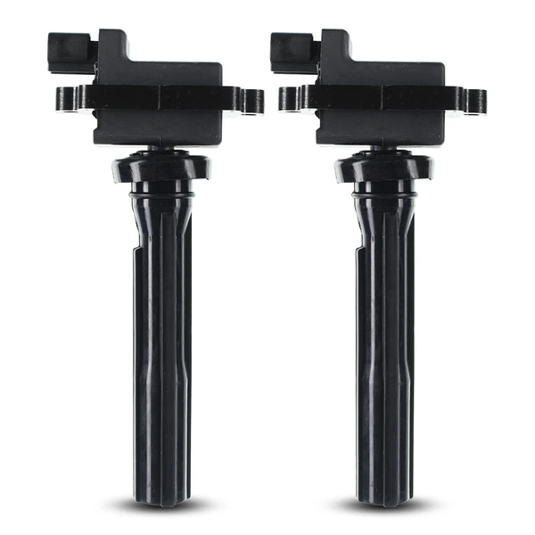 A Set of 2-Pc Ignition Coil 2-Blade Terminal Rectangular A-Premium APIC0023