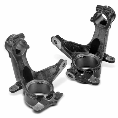 2 Pcs Front Steering Knuckle
