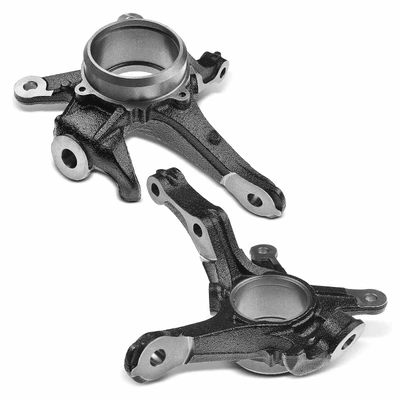 2 Pcs Front Steering Knuckle