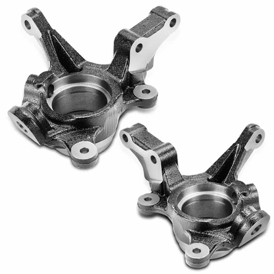 2 Pcs Front Steering Knuckle