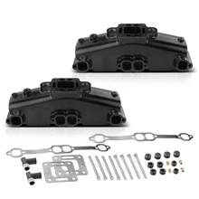 2 Pcs Marine Exhaust Manifold with Gasket