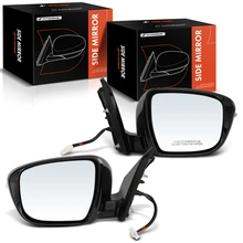 2015-2016 Nissan Murano Driver & Passenger Mirror, Powered 2015-2016 Nissan Murano, Black A-Premium APMI783