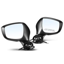 2015-2016 Mazda CX-5 Driver & Passenger Mirror, Powered, with Heated, Black A-Premium APMI108