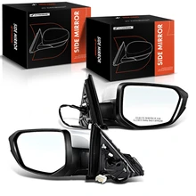 2016-2021 Honda Civic Driver & Passenger Mirror, Powered, with Heated, White + Black A-Premium APMI092