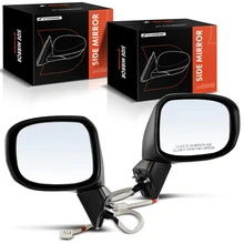 2012-2013 Honda Civic Driver & Passenger Mirror, Powered 2012-2013 Honda Civic, Black A-Premium APMI328