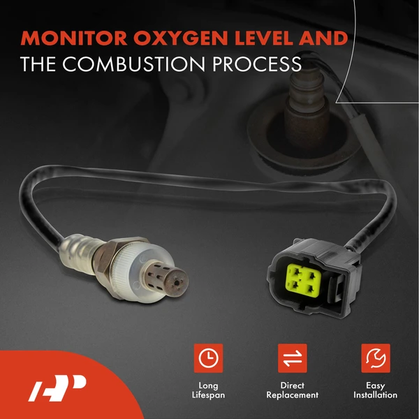 4-Pc Oxygen Sensor Upstream & Downstream 4-Pin A-Premium APOS1693