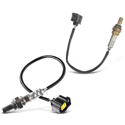 2 Pcs Upstream & Downstream O2 Oxygen Sensor