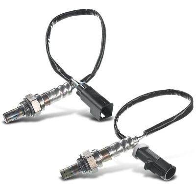2 Pcs Upstream & Downstream O2 Oxygen Sensor