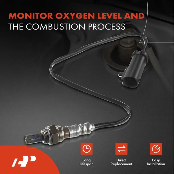 2-Pc Oxygen Sensor 4-Pin A-Premium APOS0947