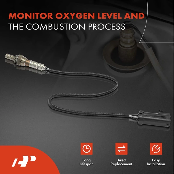 4-Pc Oxygen Sensor Upstream & Downstream 4-Pin A-Premium APOS1767