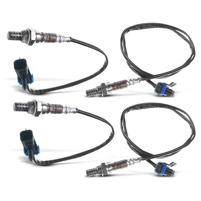 4 Pcs Upstream & Downstream O2 Oxygen Sensor