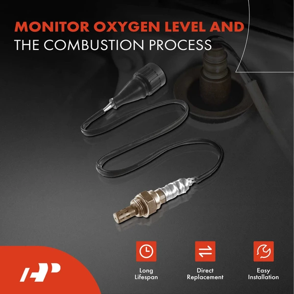2-Pc Oxygen Sensor Upstream Driver & Passenger 4-Pin A-Premium APOS0971