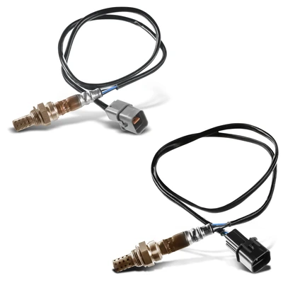 2 Pcs Upstream & Downstream Rear O2 Oxygen Sensor