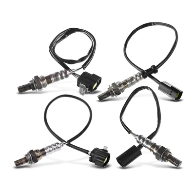 4 Pcs Upstream & Downstream & Center O2 Oxygen Sensor
